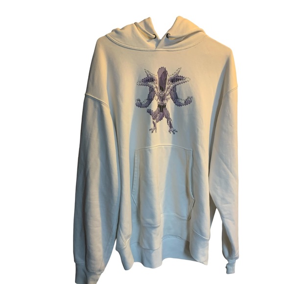 Uniqlo Other - RARE Uniqlo x Dragon Ball Z Frieza 3rd Form Anime Hoodie White UT DBZ Medium